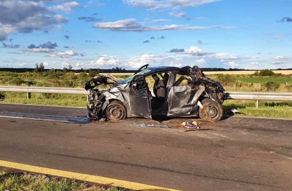 Ruta 14: joven falleció en un accidente