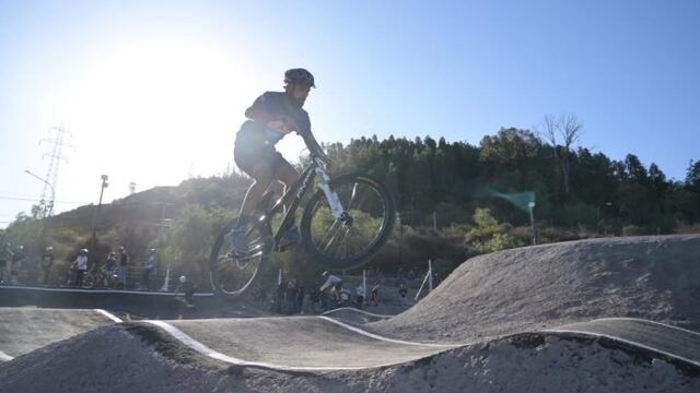 Inauguraron la pista de Pump Track la cual está ubicada en el Parque Deportivo de Montaña.