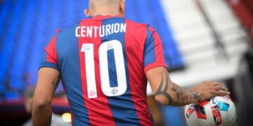 Ricardo Centurión apareció sólo por destellos. Este sábado jugará ante Talleres en el Kempes, para un San Lorenzo sin victorias (San Lorenzo)