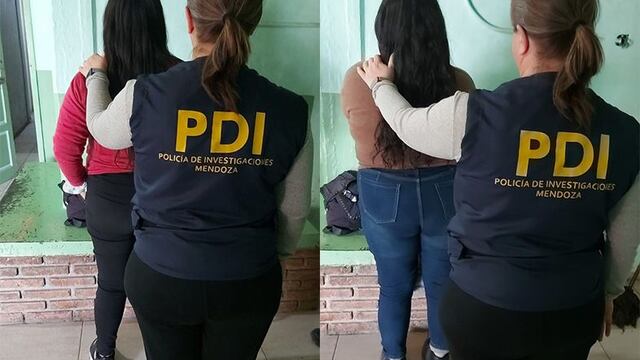 Detuvieron a 2 estafadoras del Gran Mendoza en San Rafael.