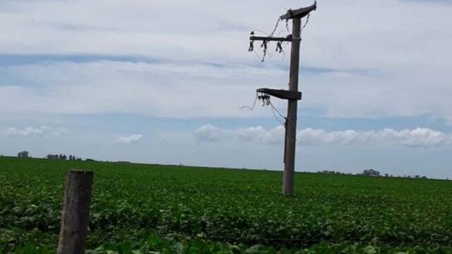 Robo de cables en la zona de Seeber.