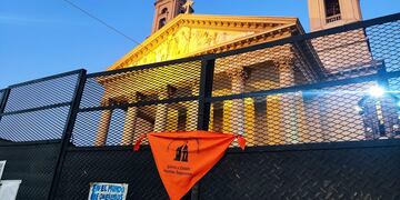 Pintadas en el Encuentro Nacional de Mujeres de San Luis