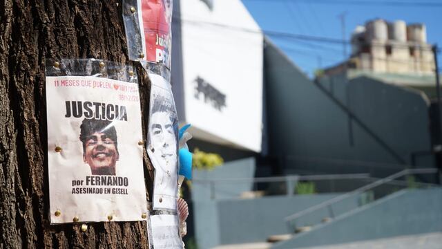 Realizaron una misa a un año de la muerte de Fernanado Báez Sosa (@BarreraGusOk)