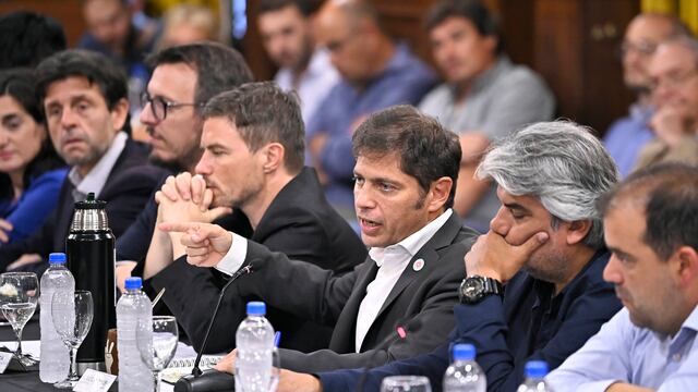 Axel Kicillof habló sobre la quita de fondos. Foto: NA