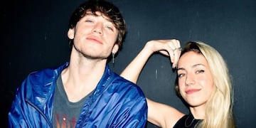 Paulo Londra y Rocío Moreno, ¿nuevamente en buenos términos? Aquí juntos en marzo de 2021. (Instagram).