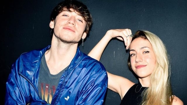 Paulo Londra y Rocío Moreno, ¿nuevamente en buenos términos? Aquí juntos en marzo de 2021. (Instagram).