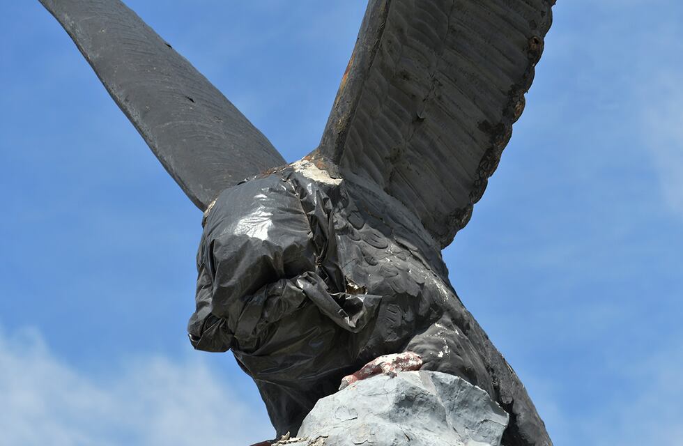 ¿Qué pasó con El Cóndor de Guaymallén?: finalmente, comenzaron los trabajos de restauración