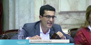El diputado mendocino UCR-Juntos por el Cambio Federico Zamarbide pidió al presidente que respete los poderes y deje de discriminar a Mendoza. Gentileza