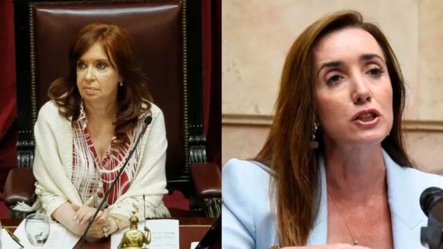 Cristina Kirchner y Victoria Villarruel