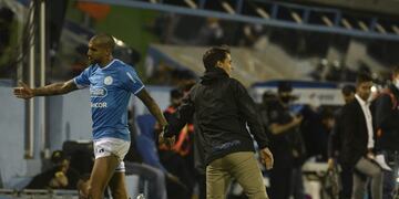 El técnico Guillermo Farré cerró rápido el partido. Había que ganar, para reposicionar a Belgrano.