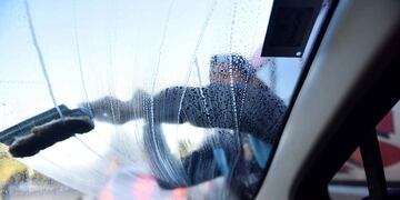 Se hizo pasar por naranjita y sorprendió a los conductores. (Archivo)