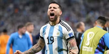 Nicolás Otamendi, figura de la Selección nacional.