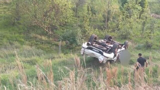 El hombre, identificado como Jorge Luis Hultgren de 53 años, falleció en el acto.