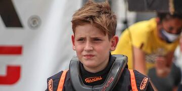 Fausto Arnaudo piloto de Karting de Arroyito