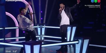 Renato y Nicolás se enfrentaron en el team Mau y Ricky.