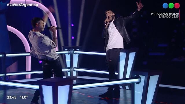 Renato y Nicolás se enfrentaron en el team Mau y Ricky.