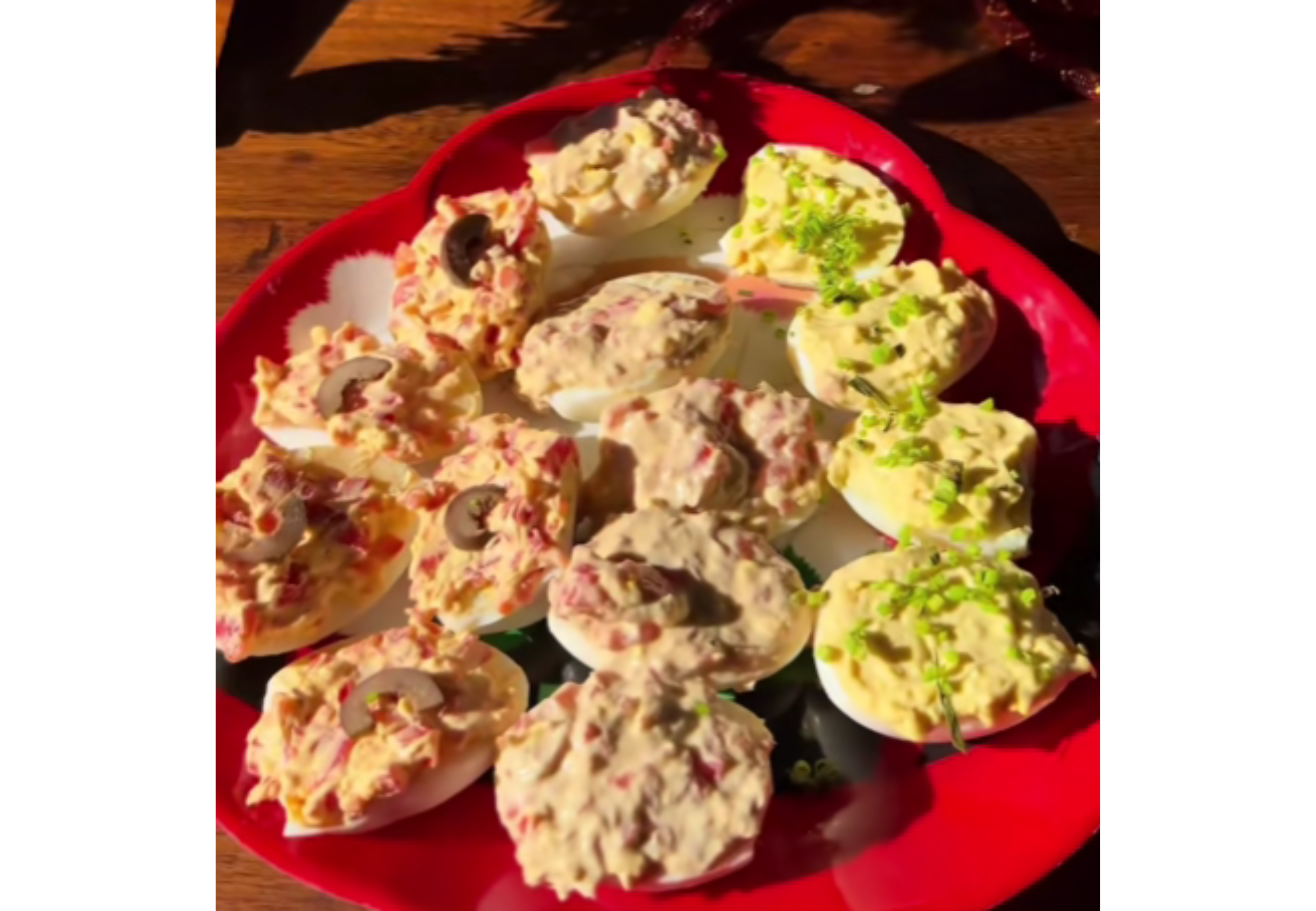 Las tres variedades.