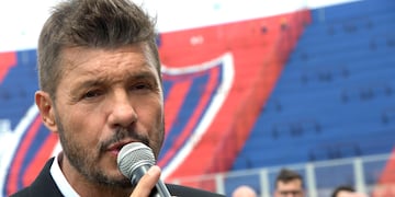 Marcelo Tinelli si pidió licencia como Presidente de San Lorenzo en mayo de 2021.