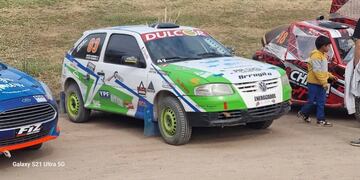 Víctor y Matías Mondino Rally Regional APCUR