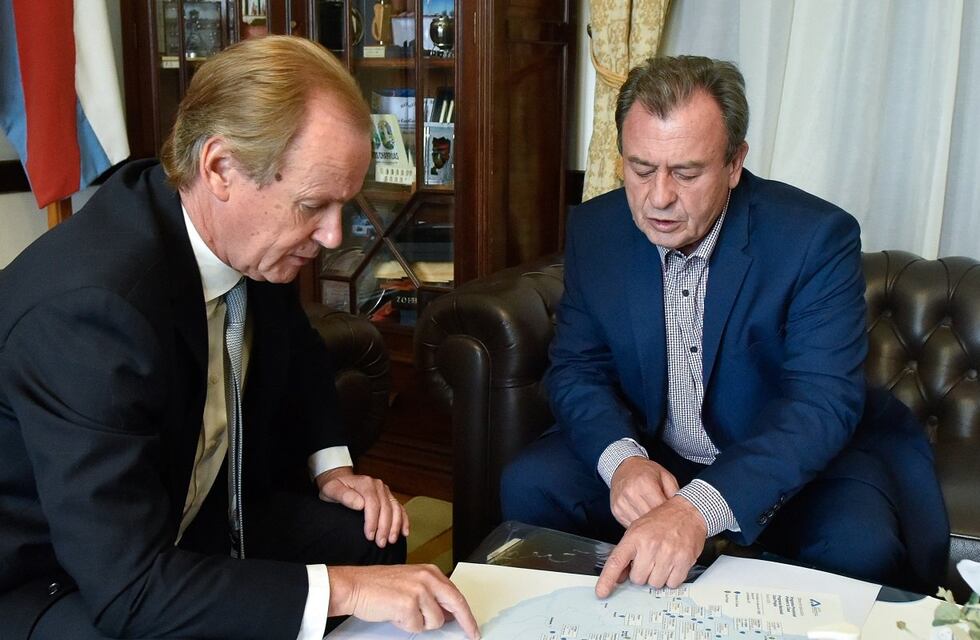 Marcelo Bisogni se mostró con Gustavo Bordet luego de afirmar que quiere ser intendente de Concepción del Uruguay