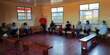 En Dos Hermanas se brindó una capacitación sobre incendios forestales.