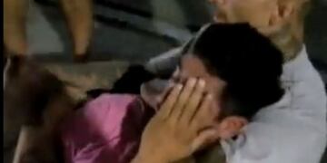 El sujeto fue detenido por un luchador de Artes Marciales Mixtas (MMA).