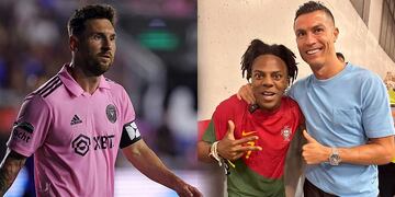 iShowSpeed, el fan de CR7 que fue deslumbrado por Messi