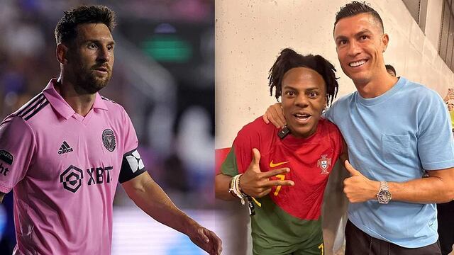 iShowSpeed, el fan de CR7 que fue deslumbrado por Messi