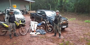 Guardaparques desmantelan un campamente de furtivos en el Parque Provincial Urugua-í.