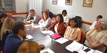 Funcionarias del Ministerio de Salud concurrieron a la Legislatura de Jujuy para exponer acerca del programa ENIA (Disminución y Prevención del Embarazo No Intencional Adolescente).