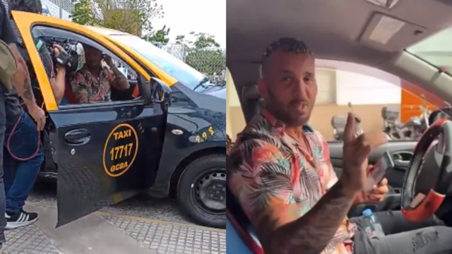 Juan Reverdito confesó que vendió su taxi.