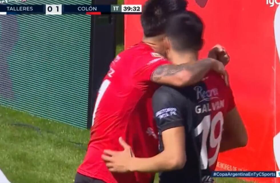 Video: El gol de Colón con el que le ganaba a Talleres en Mendoza por Copa Argentina