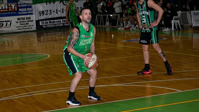 Jeremías Goncalvez anunció su retiro como basquetbolista. (Foto: Néstor Franchi).