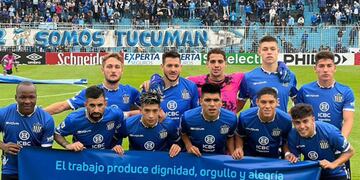 La formación de Talleres en Tucumán, a la que Pedro Caixinha le reclamó "actitud" (Prensa Atlético).