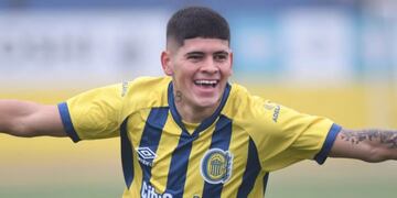 Fabricio Oviedo, joven de 18 años de Concarán, debutó en Rosario central