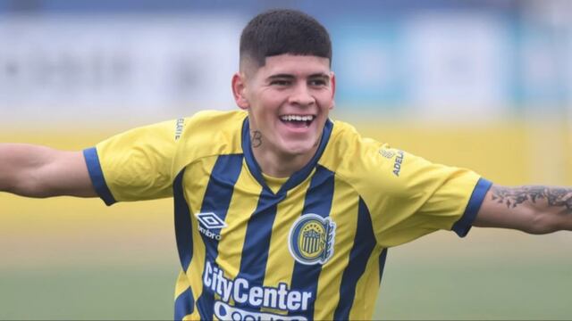 Fabricio Oviedo, joven de 18 años de Concarán, debutó en Rosario central