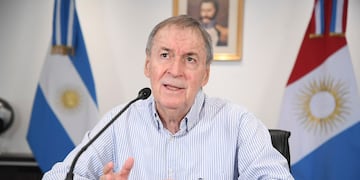 El Gobernador lamentó el fallecimiento del ex mandatario santafesino (Prensa Gobernación).