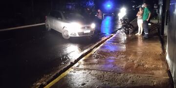 Graves destrozos tras el temporal en Puerto Iguazú.