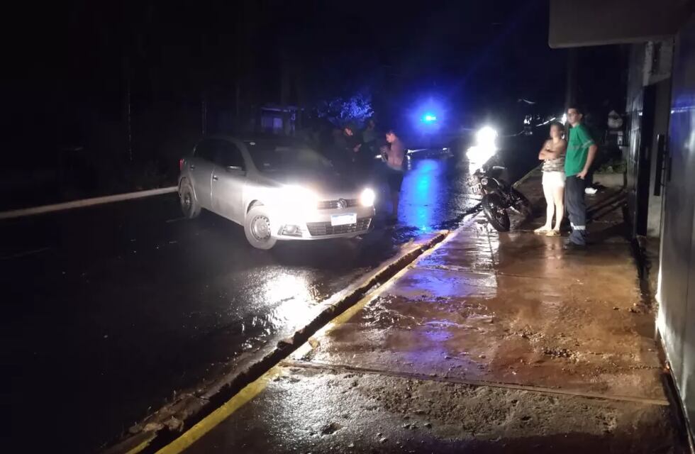 Graves destrozos tras el temporal en Puerto Iguazú