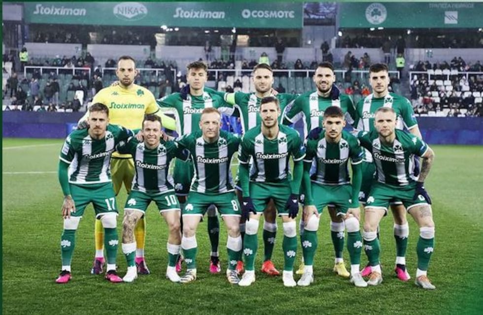 Daniel Mancini fue titular en el Panathinaikos por primera vez, su equipo ganó y es líder