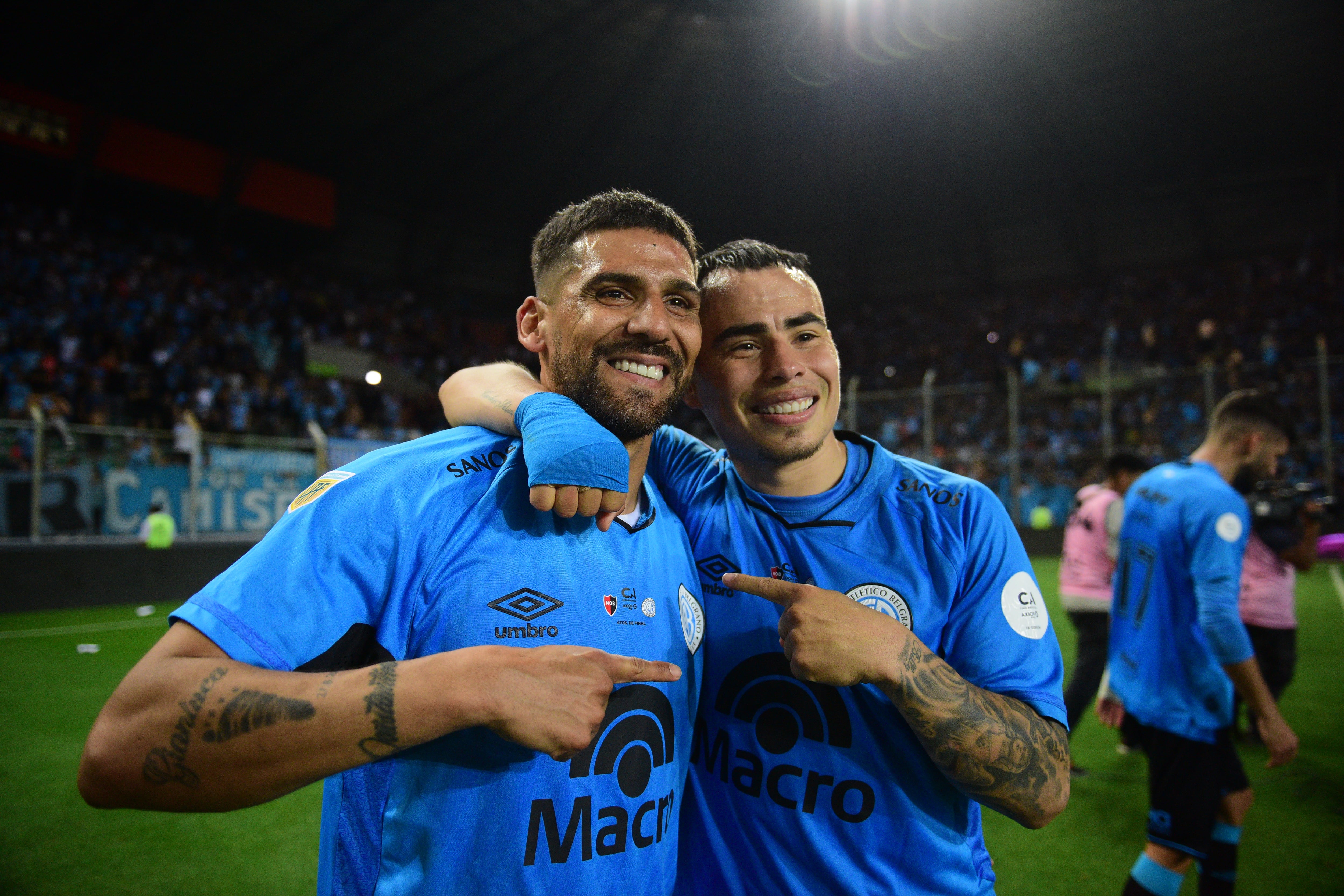Partido Belgrano vs Newells Old Boys por cuartos de final de Copa Argentina en San Luis. (Jose Hernandez / La Voz)