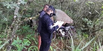 Recuperaron una motocicleta robada en Campo Ramón.