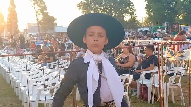 Jeremías Márquez de Arroyito subió al podio en el Festival Nacional de Malambo el Laborde