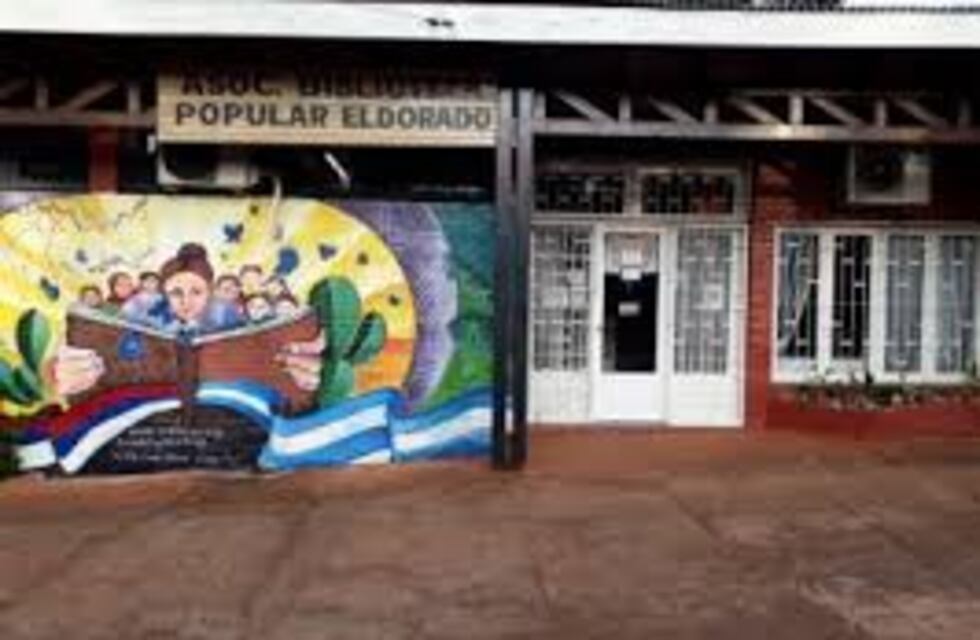 La Biblioteca Popular Eldorado volvió a abrir por la tarde