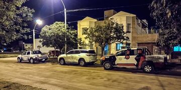 Operativo en la casa de Joaquín Magliano, hijo del expresidente de la Rural Jesús María (La Voz).