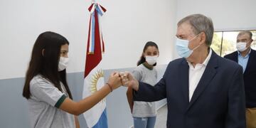 "La educación es lo que nos iguala", aseguró el gobernador. (Foto: Prensa Gobierno)