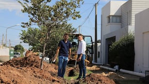 Avanza la obra de cloacas en La Cañada