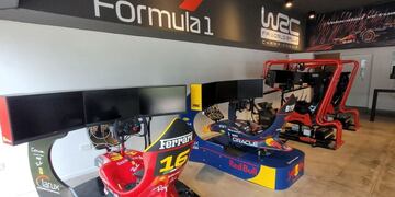 El bar de Córdoba cuenta con simuladores de Rally y Fórmula 1.