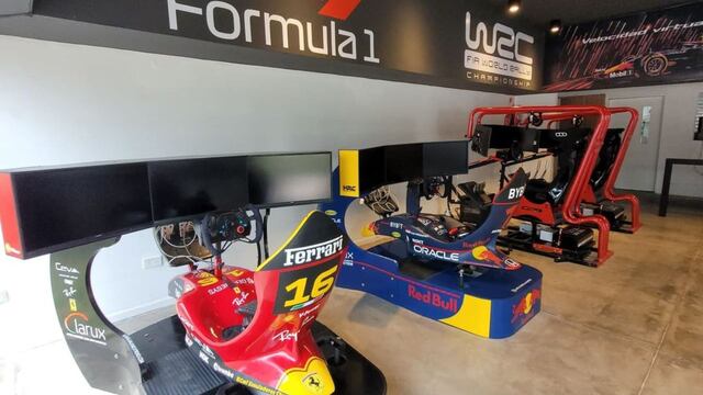 El bar de Córdoba cuenta con simuladores de Rally y Fórmula 1.