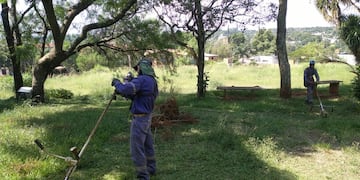 Ponen en condiciones las instalaciones educativas para el inicio de las clases en Oberá.